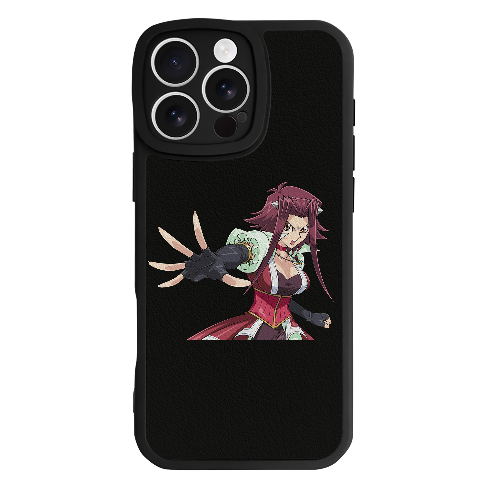 遊☆戯☆王 Yu-Gi-Oh! 【iPhone 16シリーズ対応】シリコンスマホケース（レザー調） 材質：シリコン